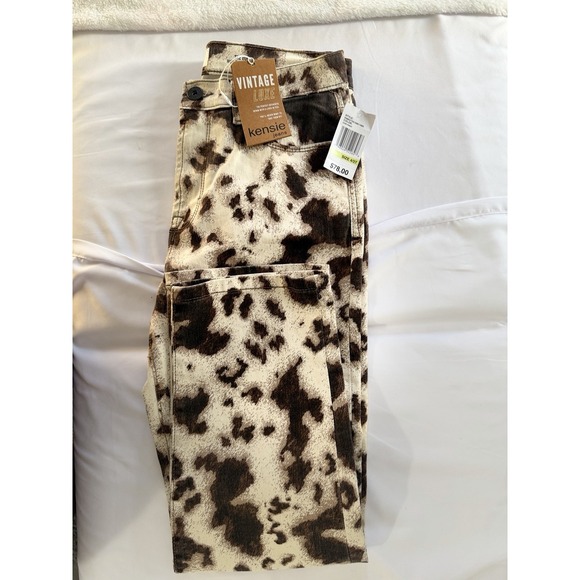 Kensie Women's the Ella High Rise Straight Leg Jeans Size 4/27 - Picture 4 of 6